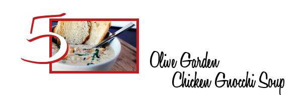 Olive Garden Gnocchi Soup