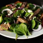 Steak Salad from PasstheSushi.com