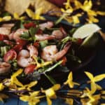 Tequila Shrimp Salad via PasstheSushi.com