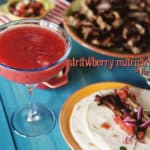 Strawberry Margaritas for One from PasstheSushi.com