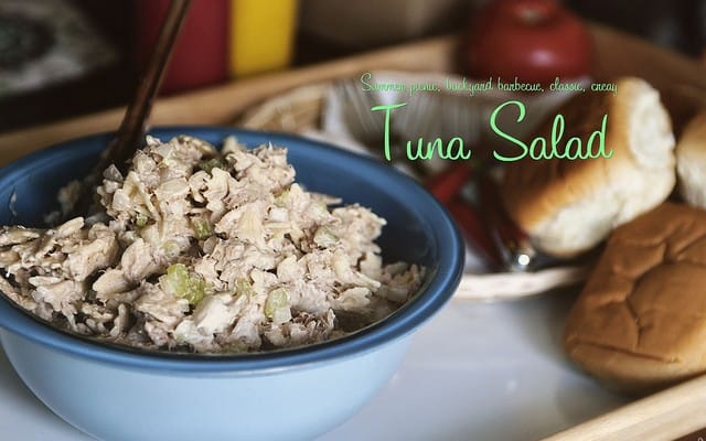 Tuna Pasta Salad via PasstheSushi.com