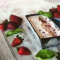 Strawberry Basil Gelato from PasstheSushi.com
