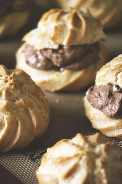 Bakery Classics: Nutella Cream Puffs