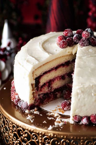 Holiday Party Tips and a Killer Cranberry Vanilla Bean Cake