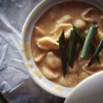 Mac and Cheese Soup // PasstheSushi.com