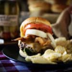 Roasted Garlic Butter Burgers | PasstheSushi.com