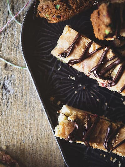 Chocolate Chip Shortbread Cookies