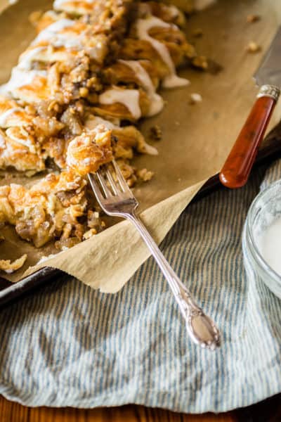 Puff Pastry Austrian Apple Strudel