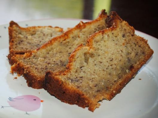 Classic banana bread. The quick bread that uses your leftover bananas. Over ripened fruit for the big snacking win. | Get the recipe at passthesushi.com
