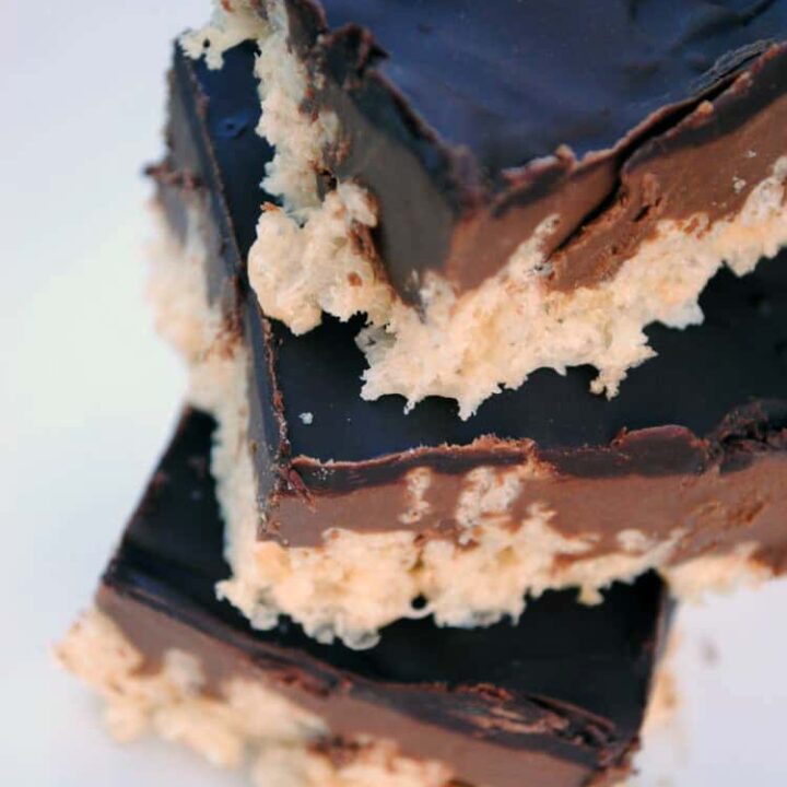 Peanut Butter Crispy Bars Recipe | PasstheSushi.com