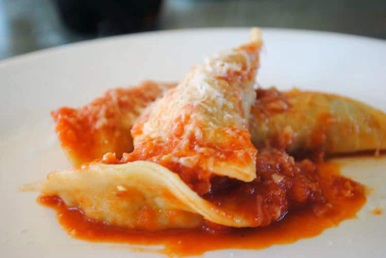 Homemade Ravioli - This Italian pasta isn't as hard to make as it might seem. It's actually sort of fun! Just prepare to be covered in flour when you're finished. | Get the recipe from passthesushi.com