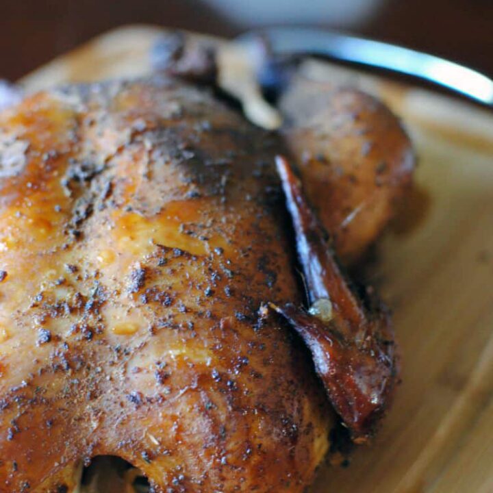 Whole Smoked Chicken | Recipe from PassTheSushi.com