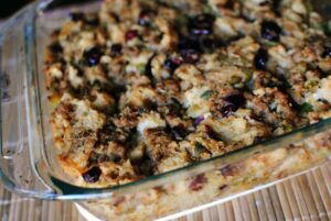 Sausage Cornbread Stuffing Recipe \\ PassTheSushi.com