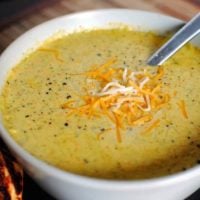 Broccoli Cheese Soup | Kita Roberts PassTheSushi.com