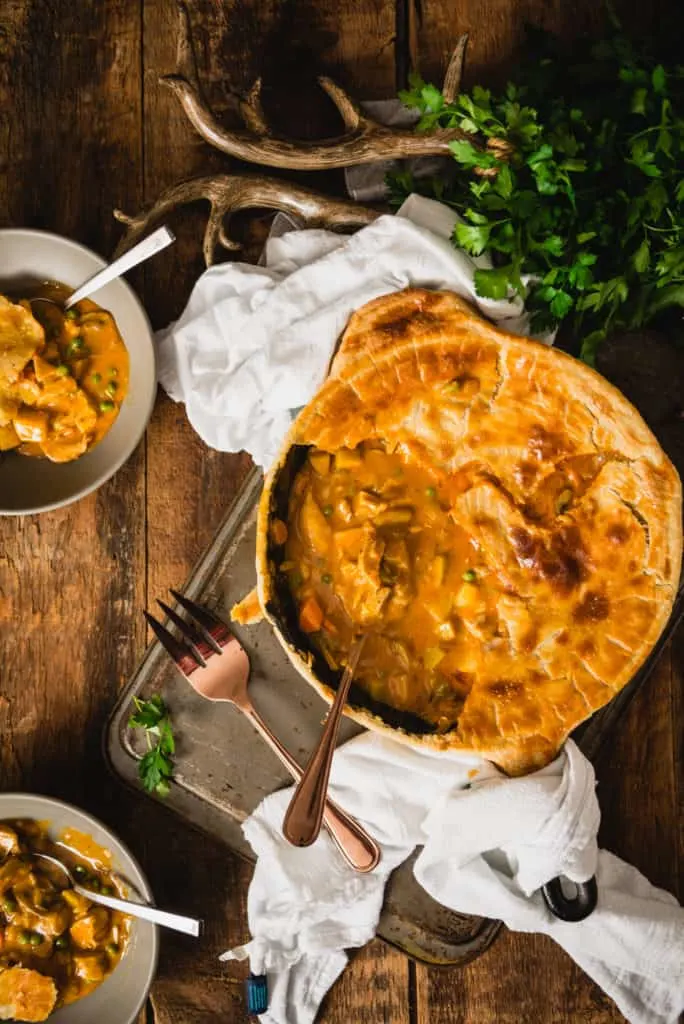 Alton brown chicken pot pie casserole recipe