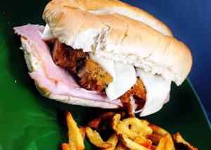Chicken Cordon Bleu Sandwich Recipe \\ PassTheSushi.com