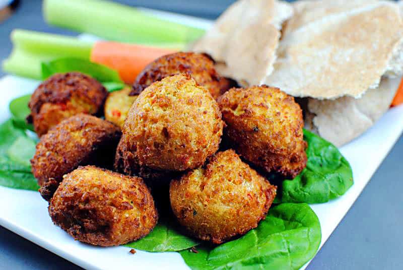 Pan-Fried Falafel