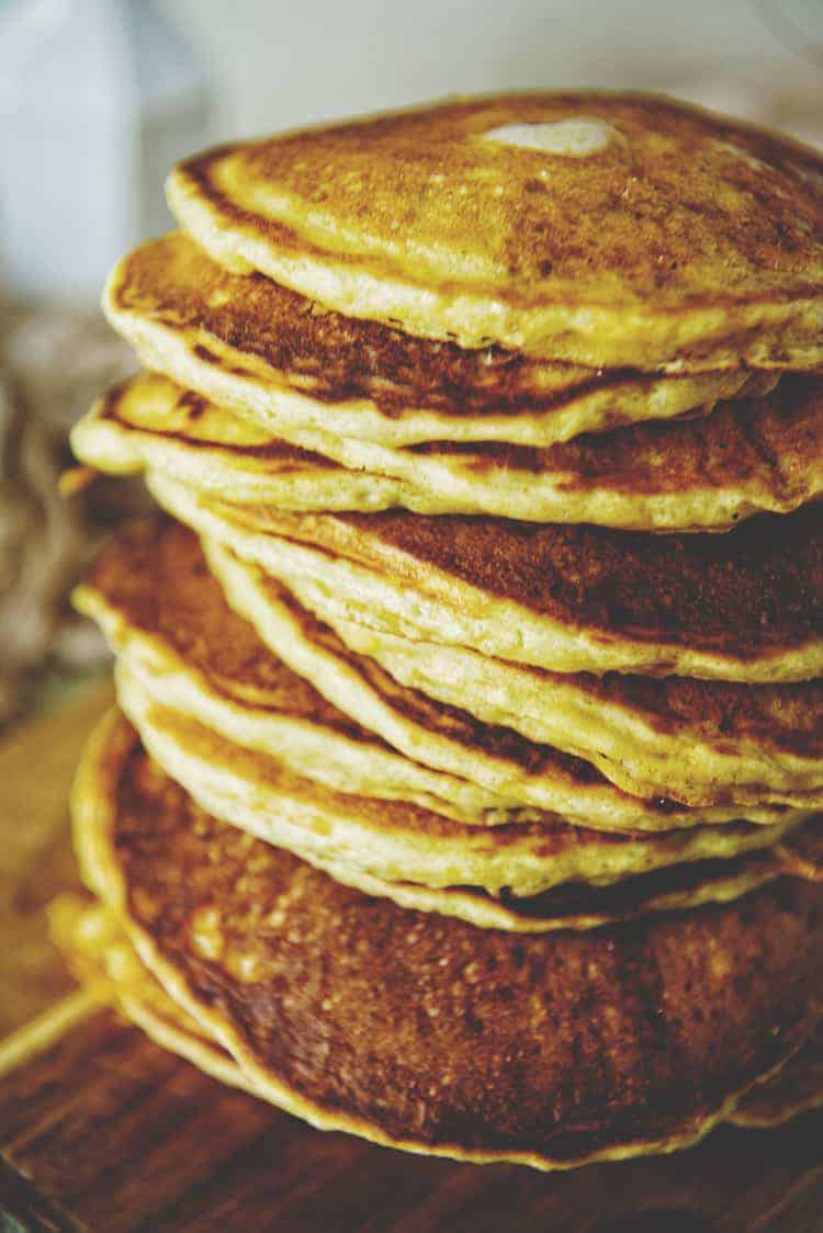 Classic Buttermilk Pancakes | Kita Roberts PassTheSushi.com