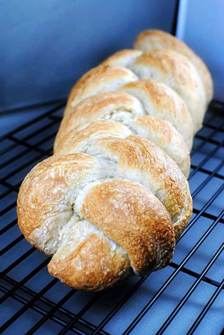 Braided Italian Bread \\ Recipe on PassTheSushi.com