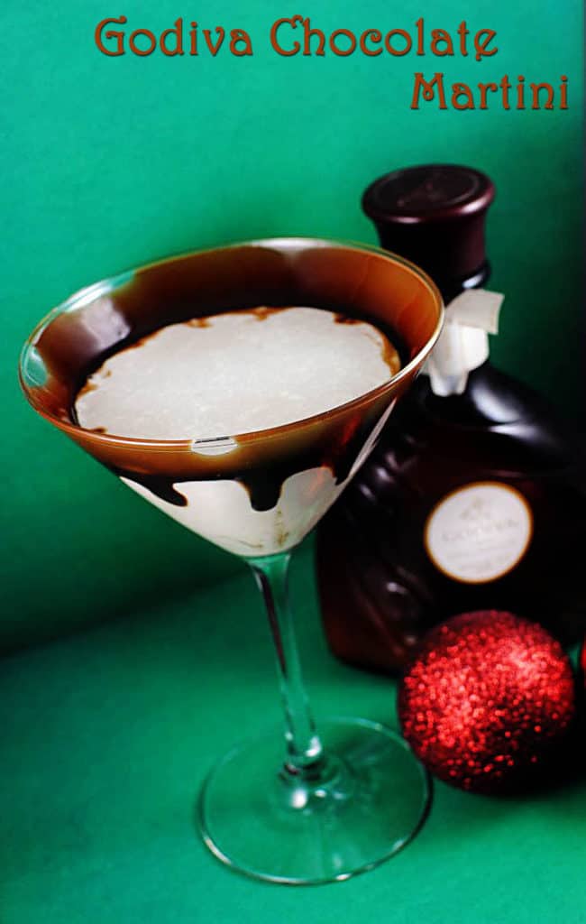 Holiday Martini Recipes - a Godiva Chocolate Martini and an Eggnog Martini Recipe \\ PassTheSushi.com