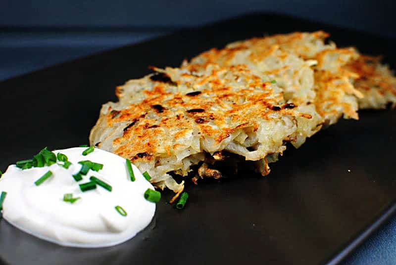 Potato Latkes for Hanukkah