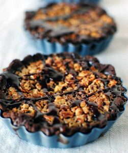 Chocolate Pecan Tart Recipe \\ PassTheSushi.com