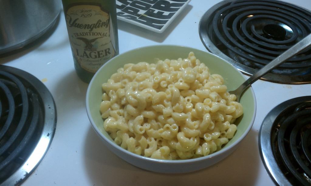 homemade macaroni and cheese