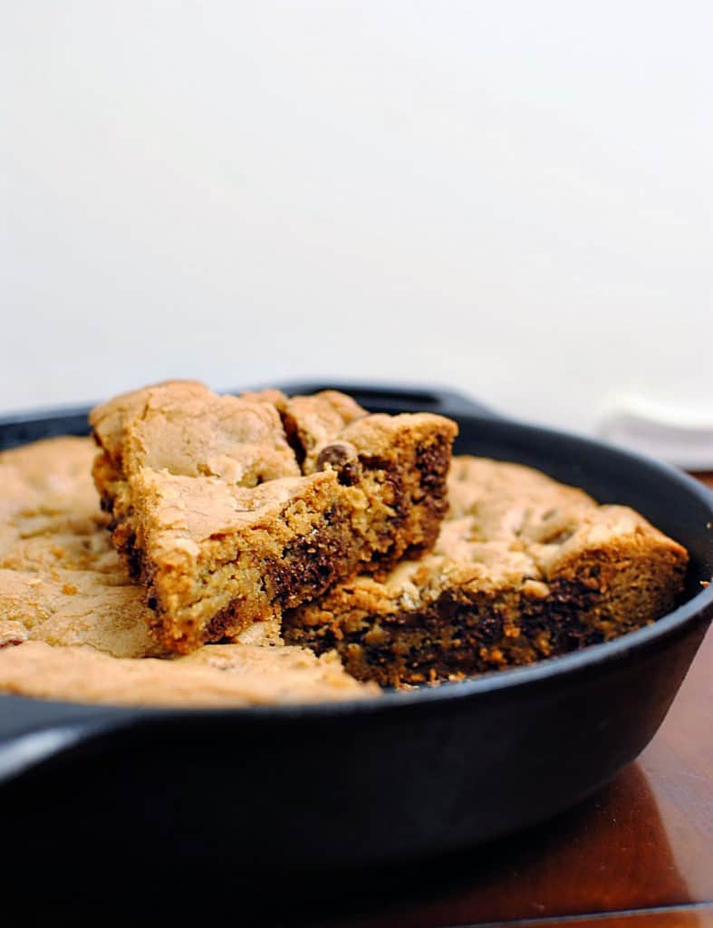 Chocolate Chip Skillet Cookie Recipe \\ PassTheSushi.com