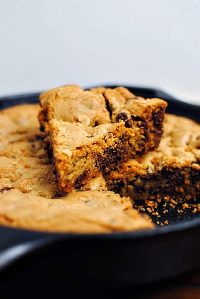 Chocolate Chip Skillet Cookie Recipe \\ PassTheSushi.com