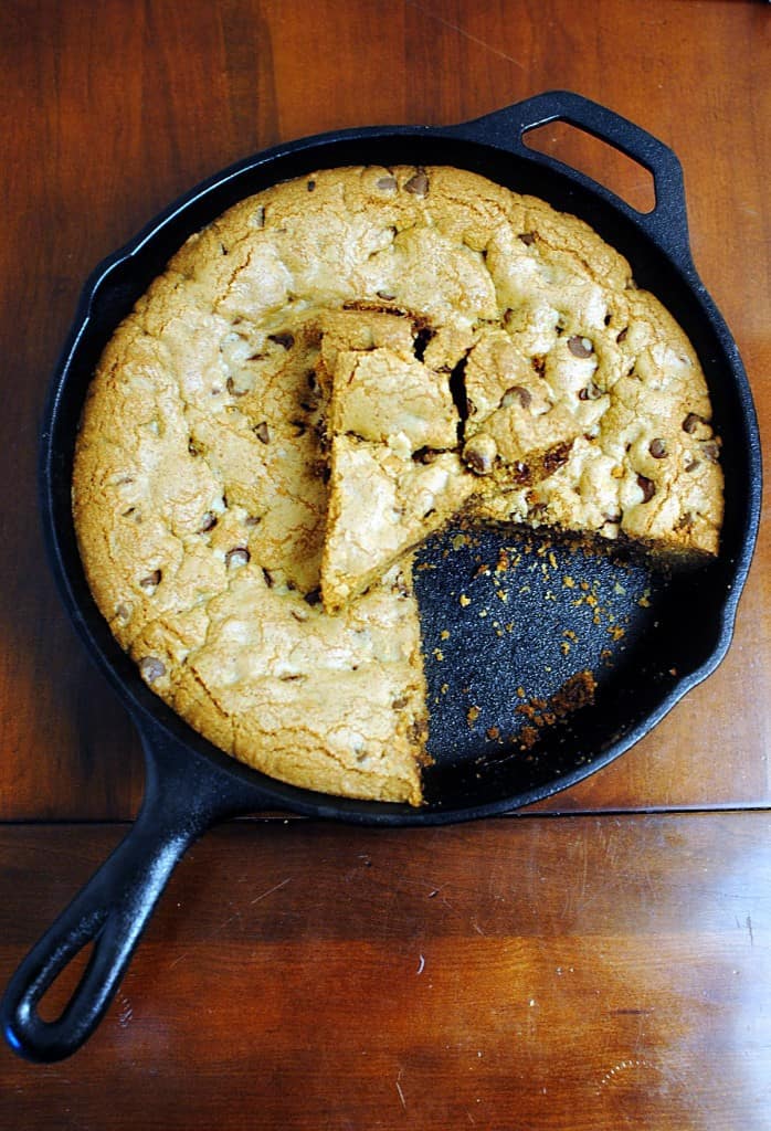 Chocolate Chip Skillet Cookie Recipe \\ PassTheSushi.com