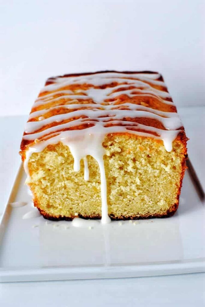 Triple Lemon Cake Loaf Recipe \\ PassTheSushi.com