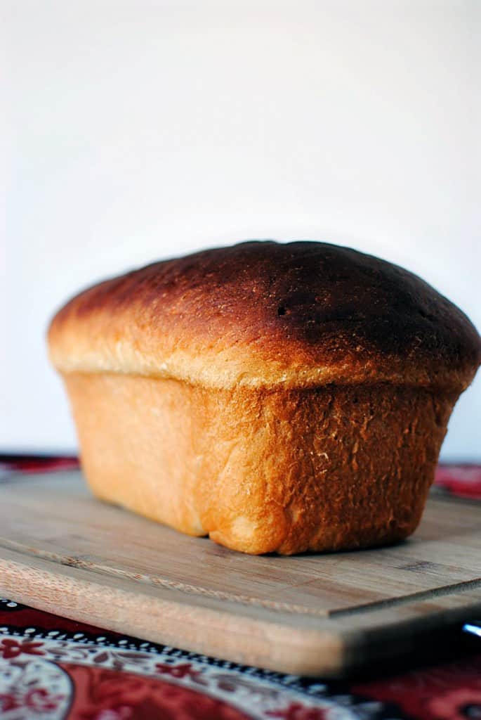 American Sandwich Bread Recipe - because nothing beats a loaf of warm homemade bread! \\ PassTheSushi.com