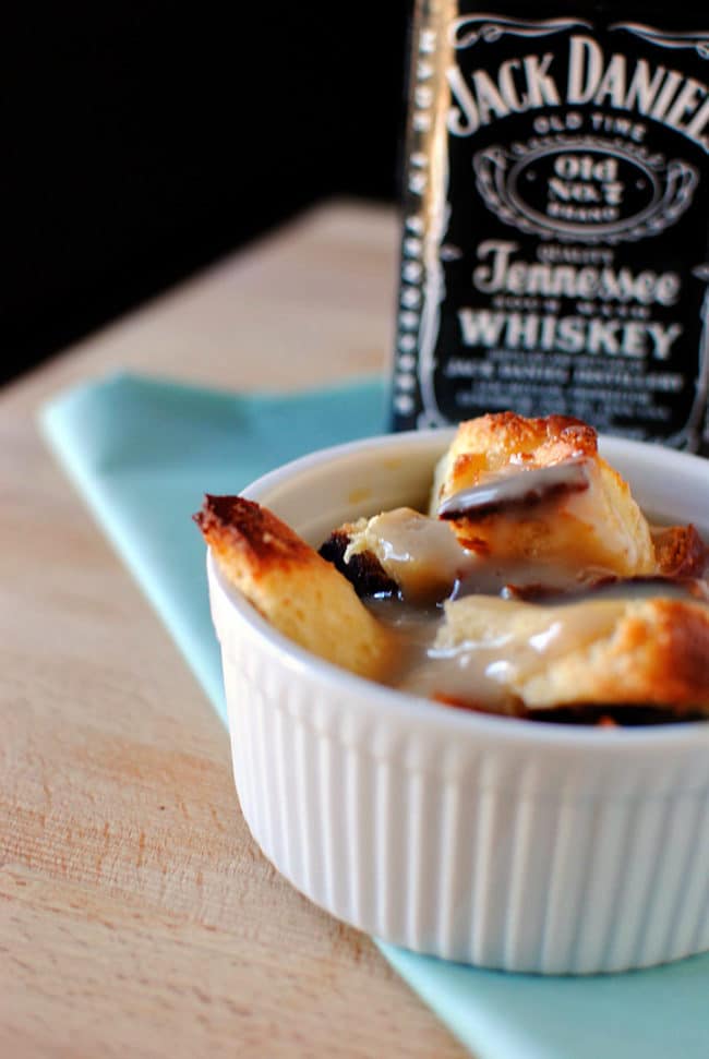 Creole Bread Pudding with Bourbon Whiskey Sauce \ Recipe on PassTheSushi.com