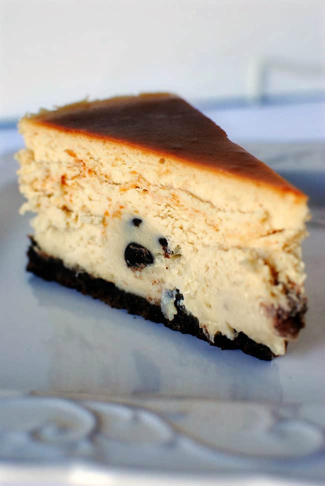 Chocolate Chip Cookie Dough Truffles Cheesecake \\ Recipe on PassTheSushi.com