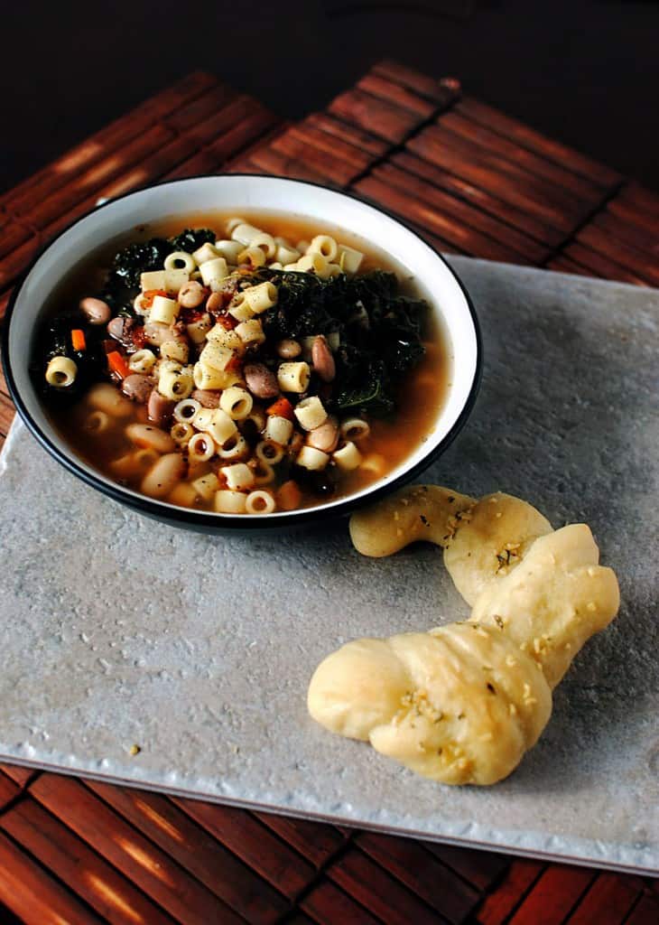 Cranberry Bean Pasta Fagioli  \\ Get the recipe from PassTheSushi.com