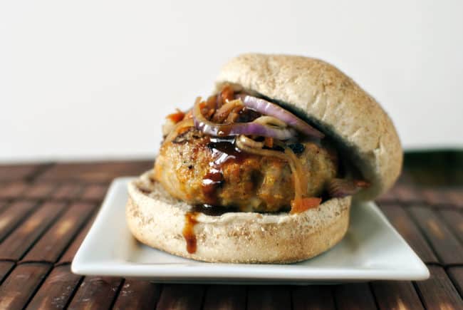 Asian Chicken Burgers \\ Get the recipe on PassTheSushi.com