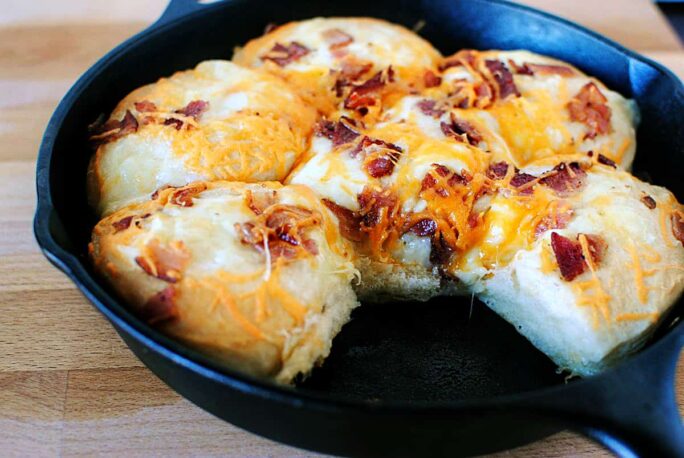 Cheesy Bacon Biscuits - Pass The Sushi