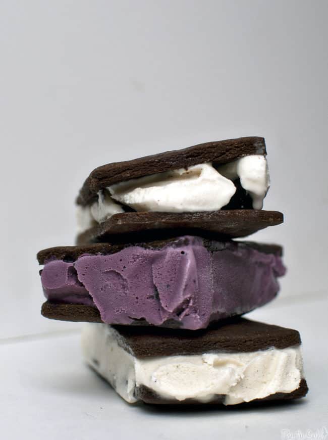 Homemade Ice Cream Sandwiches \\ Get the recipe on PassTheSushi.com