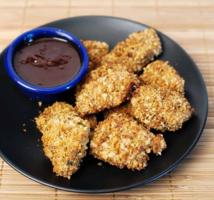 Baked Chicken Nuggets \\ Recipe on PassTheSushi.com