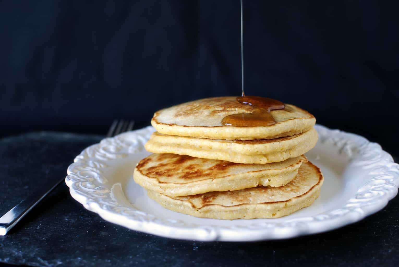 Cornmeal pancakes recipe \\ Pass the Sushi