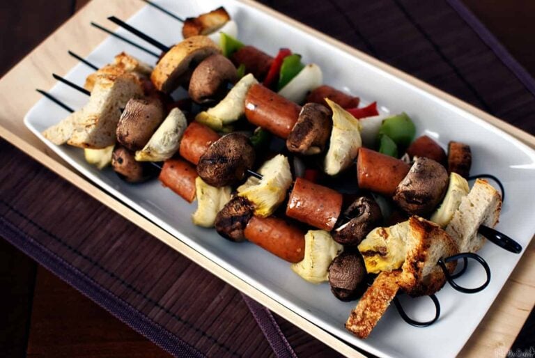 Sausage Kabobs {Quick Dinner Fixins}