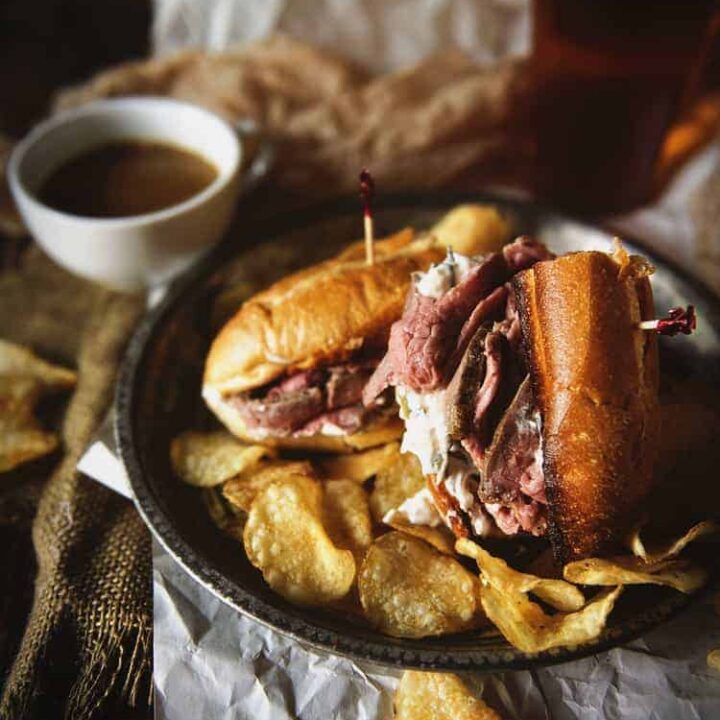 French Dip Sandwiches | Kita Roberts PassTheSushi.com