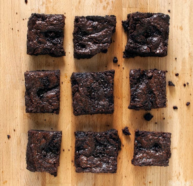 Caramel Bacon Brownies \\ PassTheSushi.com