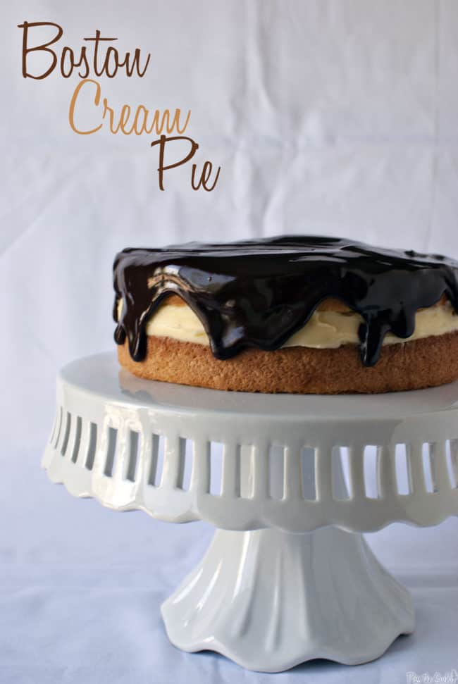 Boston Cream Pie \\ Recipe on PassTheSushi.com