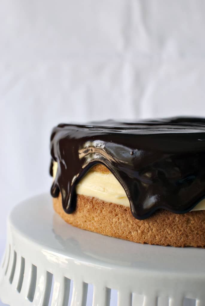 Boston Cream Pie \\ Recipe on PassTheSushi.com