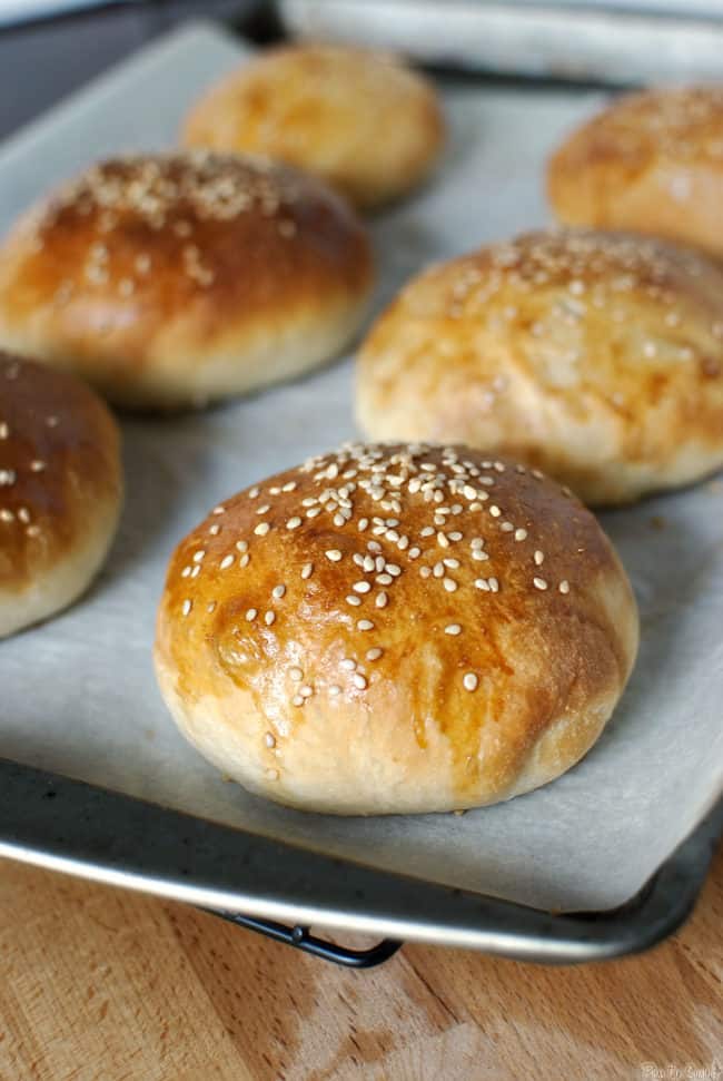 Homemade Light Brioche Buns {Bun Baking} - Pass The Sushi