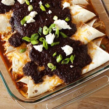 Colorado Red Chile Enchiladas