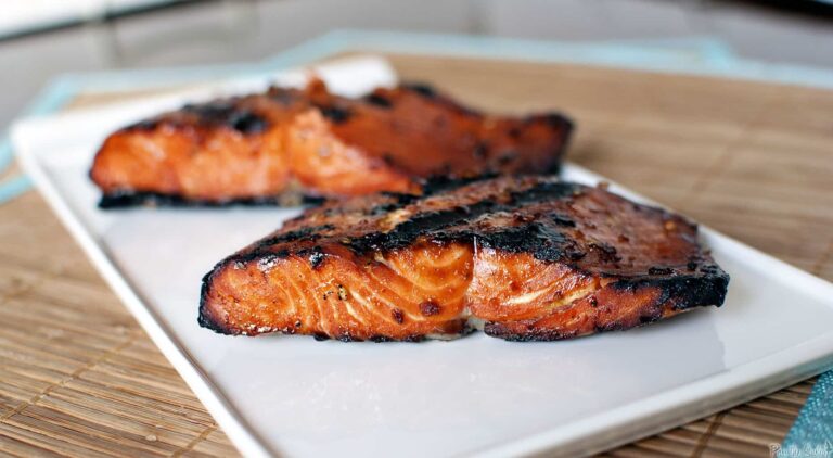 Teriyaki Flame Grilled Salmon