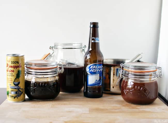 3 homemade barbecue sauce recipes are here to help you get in the grilling mood. Fire up your grill and use one of these flavorful BBQ sauces for dinner! \\ Recipes on PassTheSushi.com