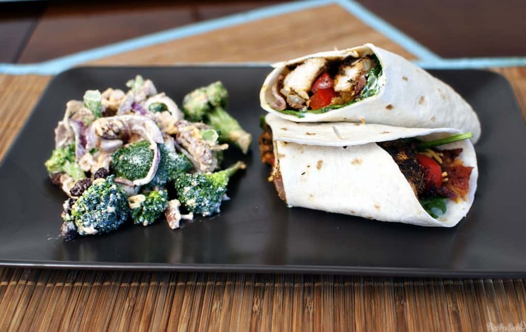 Blackened Chicken Wraps - Pass The Sushi